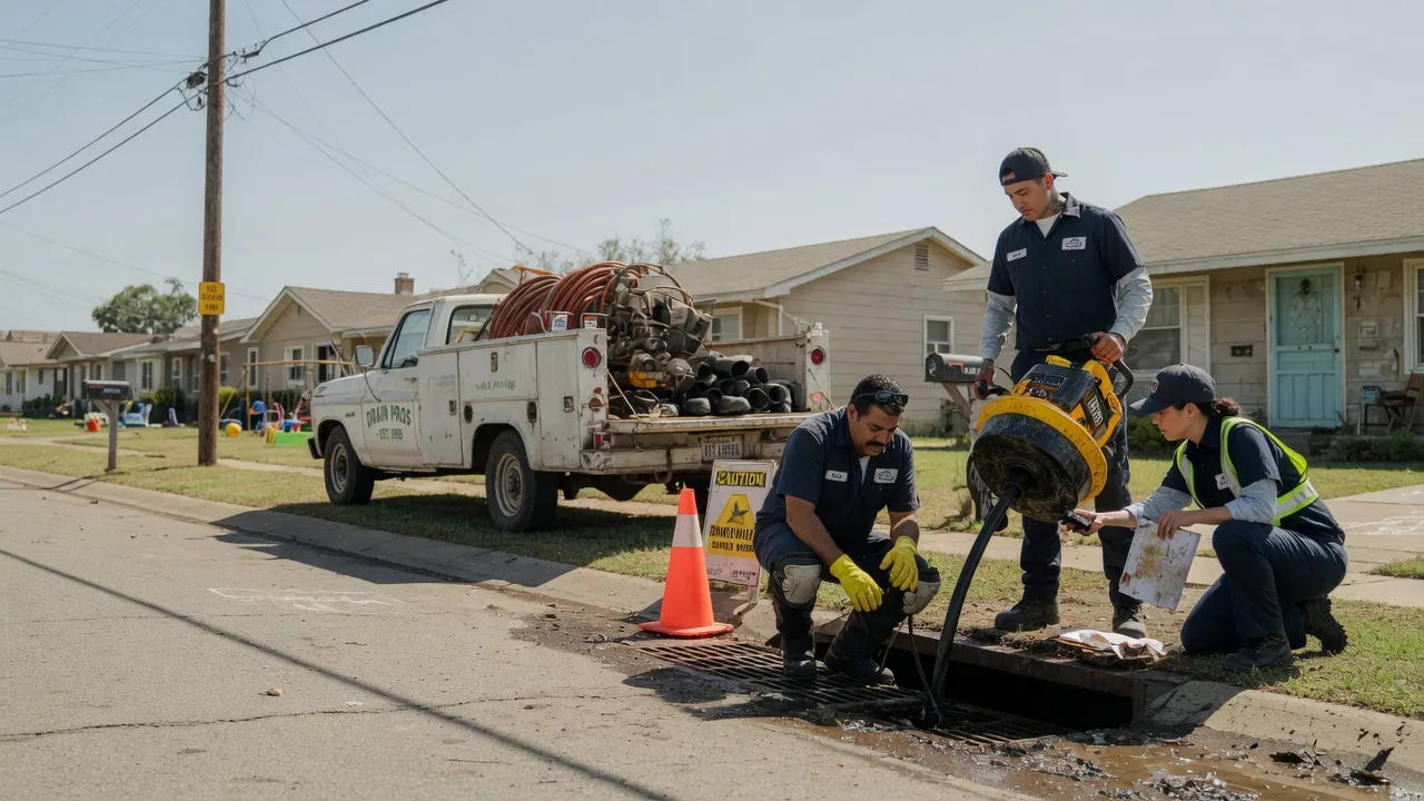 Drain Cleaning in Groveton, TX near me